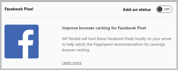 Facebook像素添加wp火箭