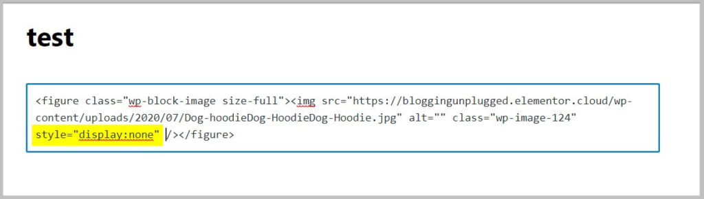 添加CSS显示属性来隐藏博客文章中的pin