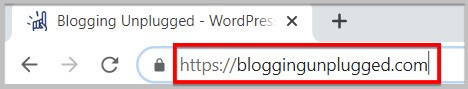 博客不插电的URL
