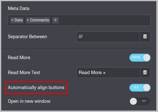 在Elementor Pro 3.7中自动对齐Posts小部件中的按钮