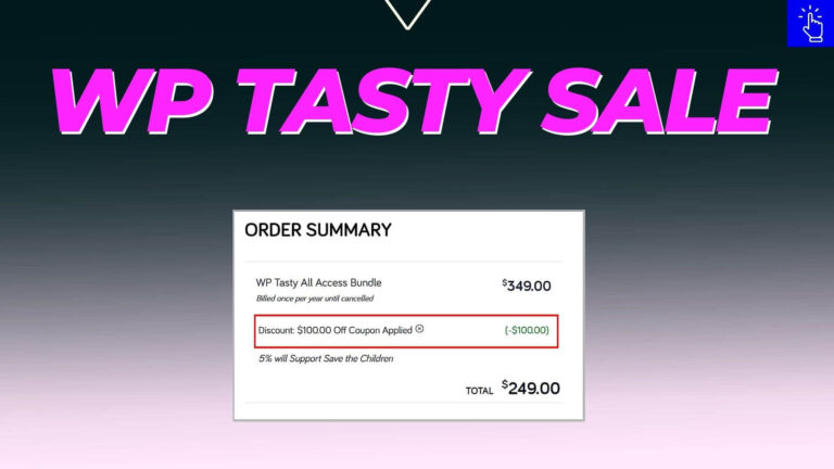 WP Tasty Sale 2023- $100折扣[优惠券代码]