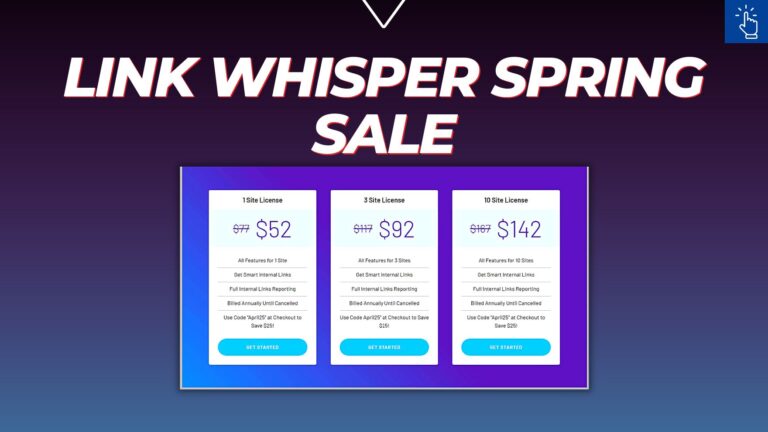 Link Whisper 2023春季特卖- $25折扣[优惠券]